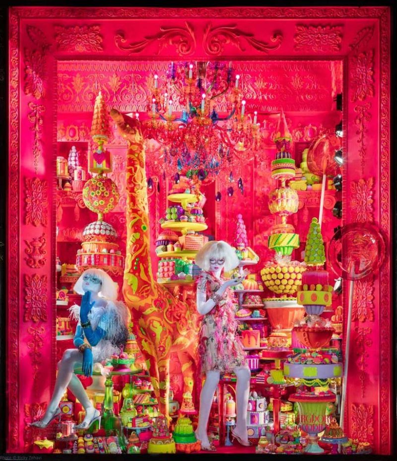 christmas boutique display by ricky zehavi